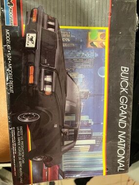 Buick Grand National Model Kit - Black